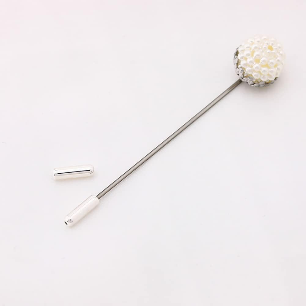ccHuDE 50 Pcs Metal Brooch Pin Backings Safety Pin End Caps Gold