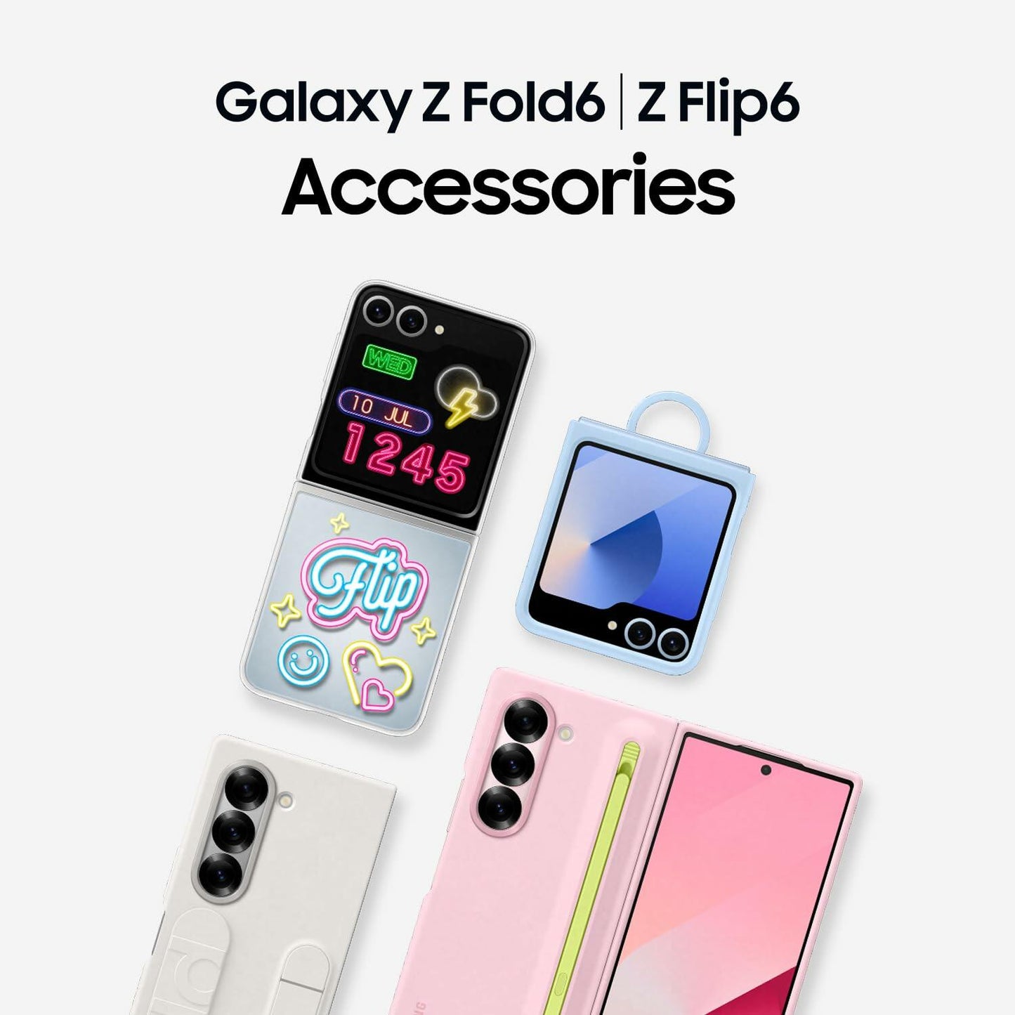 [Like_new] Samsung Galaxy Z Fold 6, 512GB Unlocked Android Smartphone - Pink