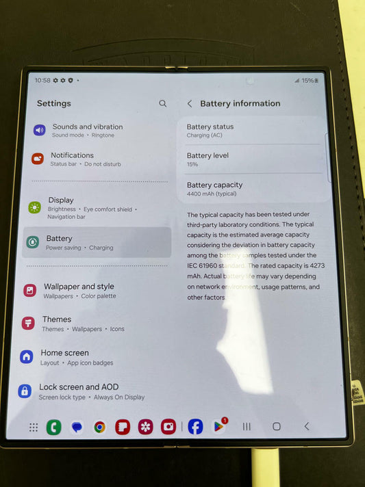 [Like_new] OPEN BOX NEW - Samsung Galaxy Z Fold 6, 512GB Unlocked Android Smartphone - Pink