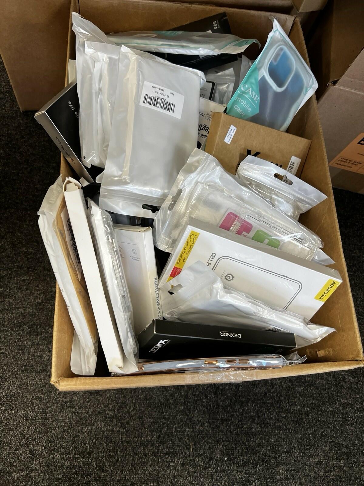 Lot of 65 Phone Cases New Condition
