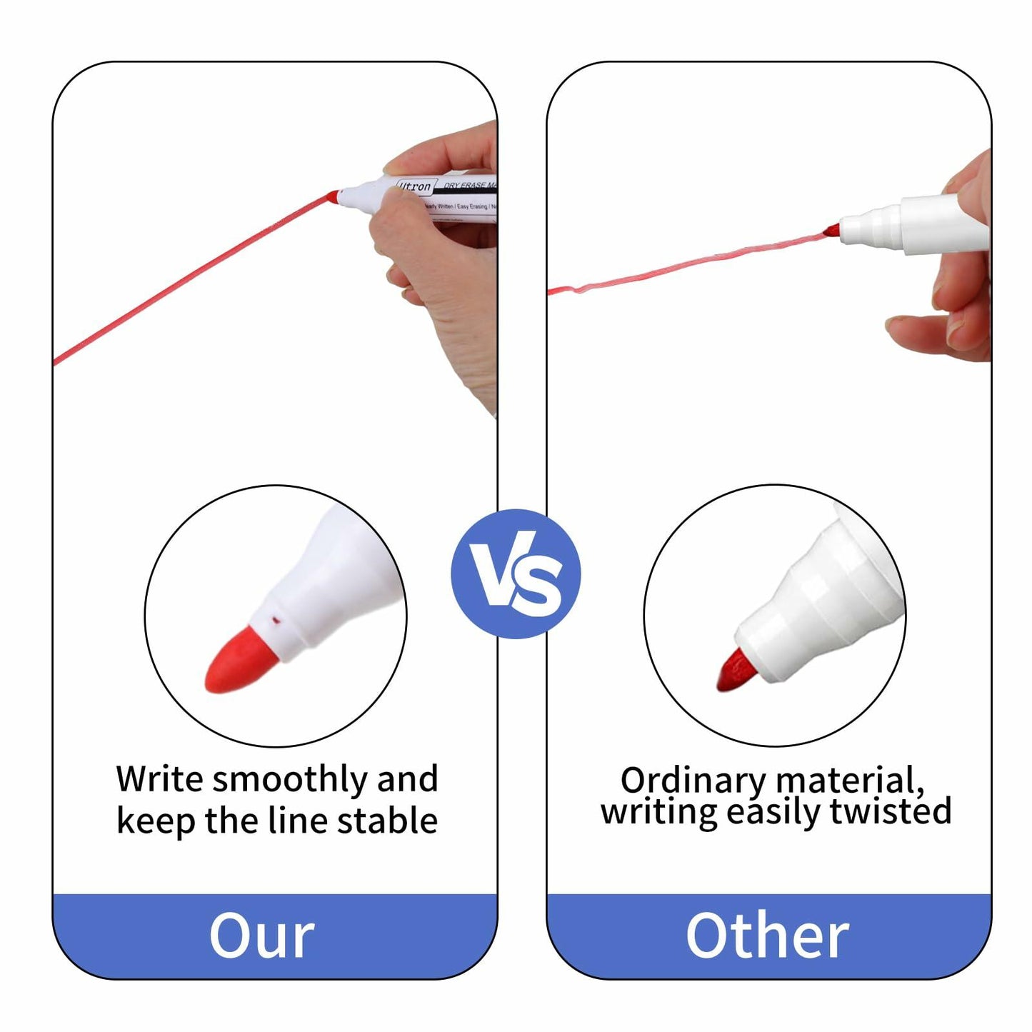 Utron Dry Erase Markers 22 Pack 4 Colors Whiteboard Markers School Office
