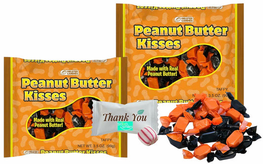 BestBy06/25 Melster Peanut Butter Kisses 3.5oz Bag Pack of 2 Gluten Free Candy