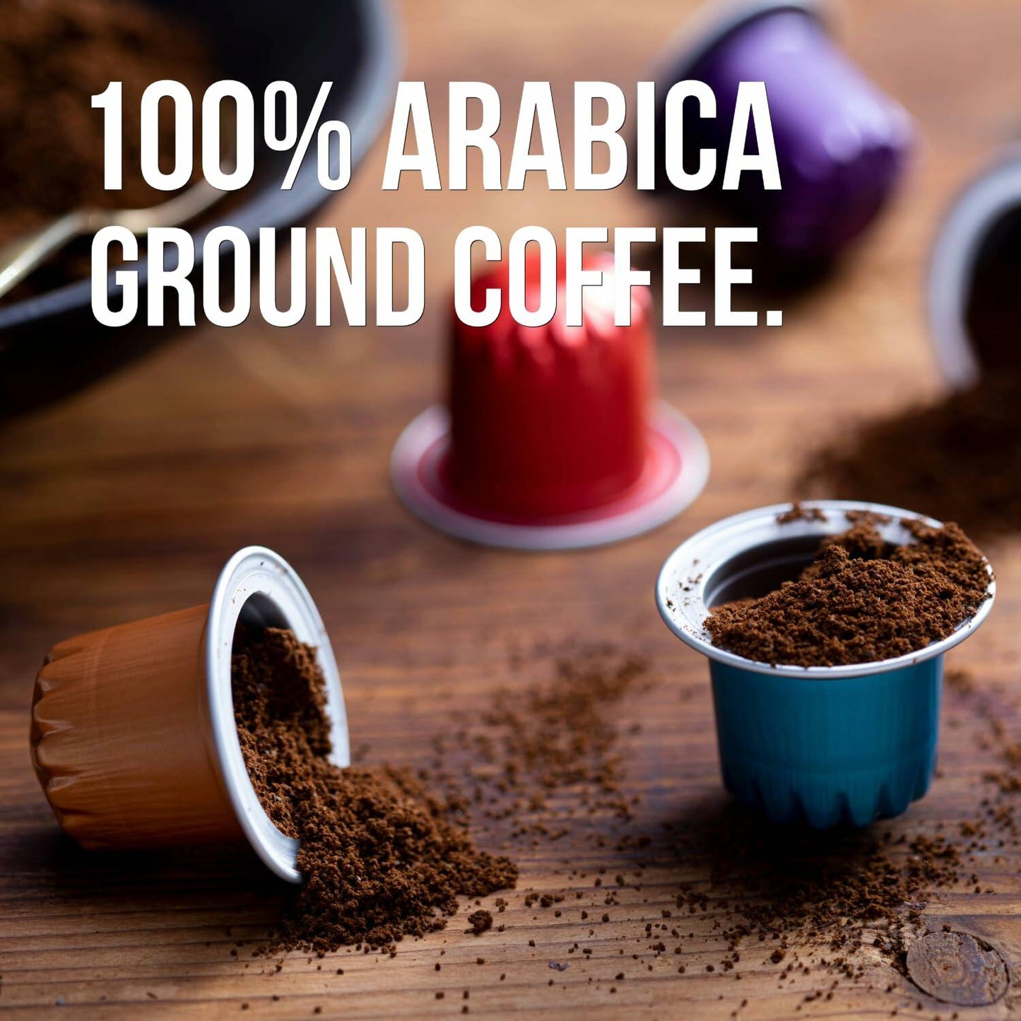 BestBy10/26 Jewel Coffee El Salvador Arabica Pods Intensity 7 Medium Roast 100ct