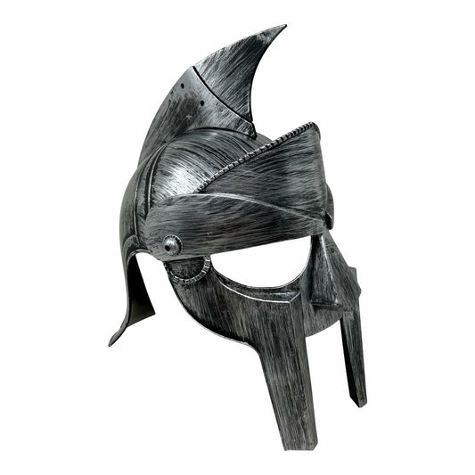 Cosmic Chameleon Spartan Helmet Men's Silver Medieval Armour King Leonidas
