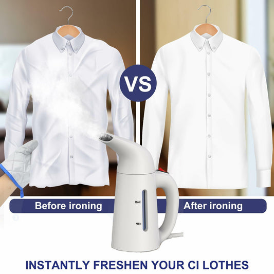 Portable Handheld Clothes Steamer Powerful Wrinkle Remover for Home Travel