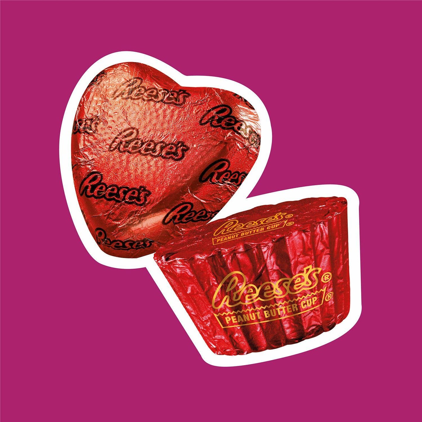 BestBy07/25 REESE'S Assorted Chocolate Peanut Butter Shapes Candy Bag 21.49oz