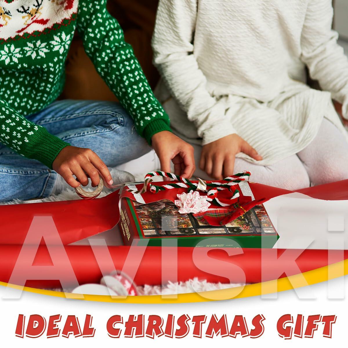 Holiday Shop Christmas Advent Calendar 2025 Jigsaw Puzzle 1000pcs 27.6x19.7in