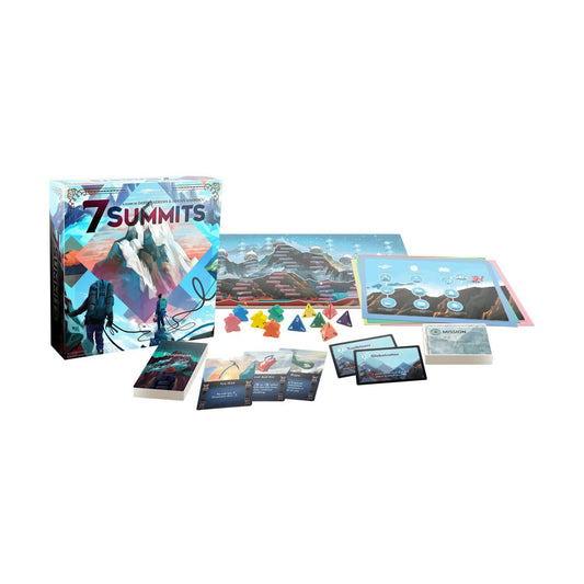 Friendly Skeleton Deep Water 7 Summits Strategy War Board Game 2+ Players
