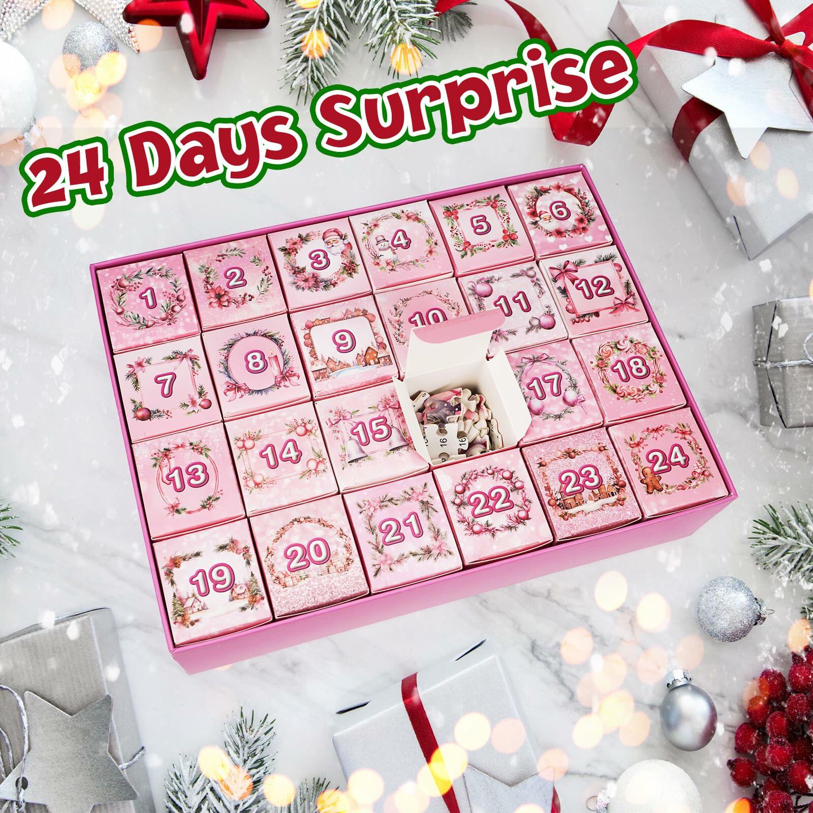 3D Quilling Animal Advent Calendar, 1008 Pieces, 24-Day Countdown