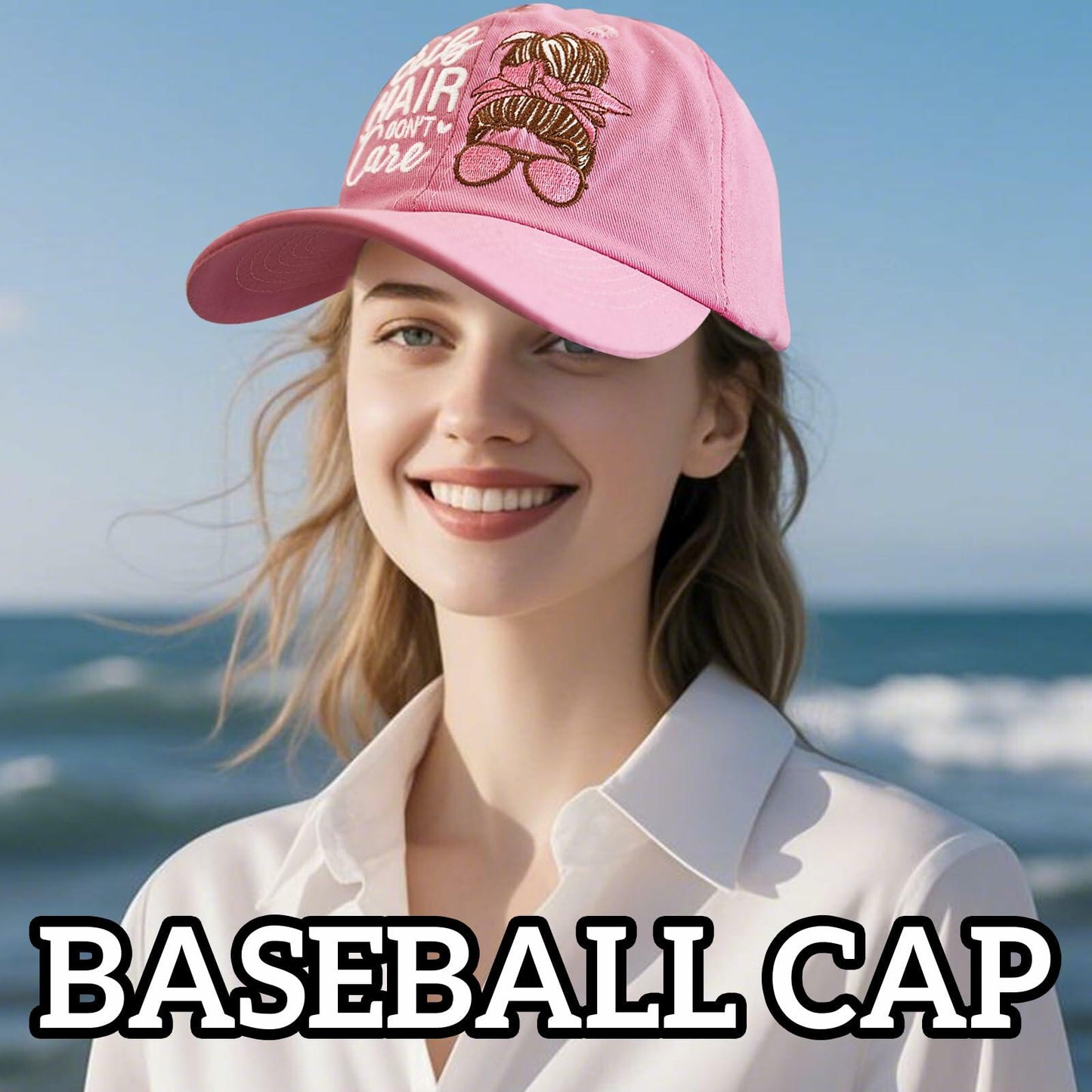 New Mom Hat Mothers Gifts Funny Pink Embroidered Adjustable Cotton Baseball Cap