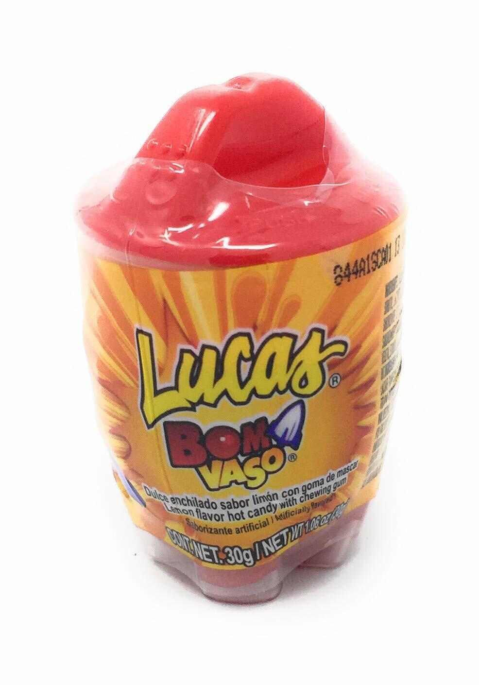 BestBy08/26 Bomvaso Lemon Spicy Soft Candy 10ct 10 Pieces Pack