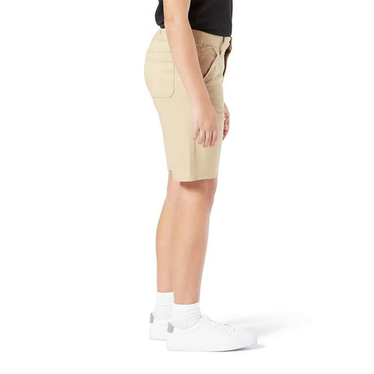 Levi Strauss Signature Gold Girls' Uniform Shorts Safari Size 16