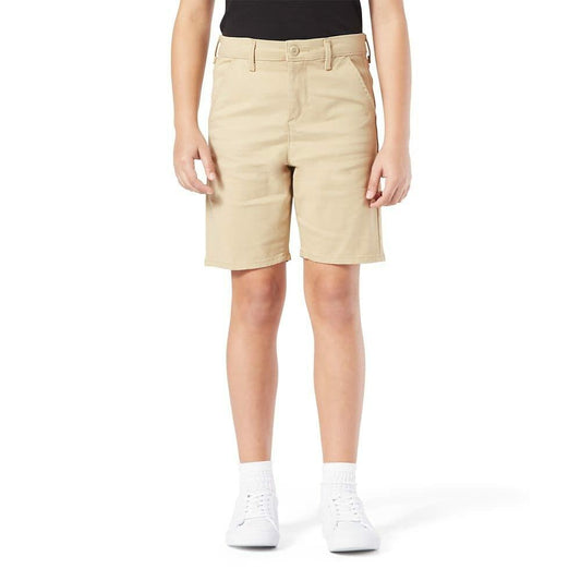 Levi Strauss Signature Gold Girls' Uniform Shorts Safari Size 16