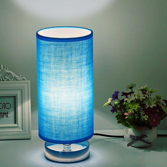 lifeholder Table Lamp Nightstand Bedside Lamp Blue Simple Desk Light