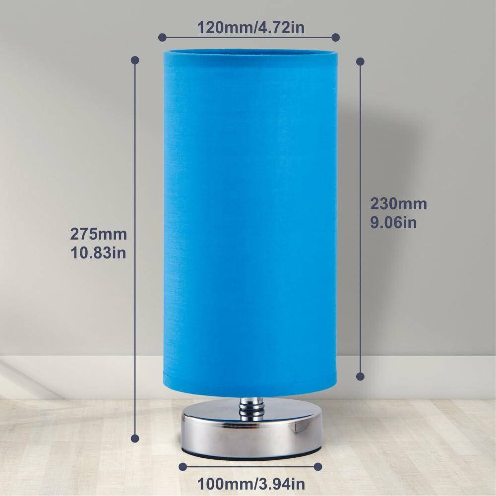 lifeholder Table Lamp Nightstand Bedside Lamp Blue Simple Desk Light
