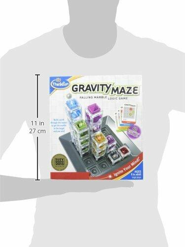 ThinkFun Gravity Maze Marble Run Brain Game and STEM Toy DAMAGED BOX