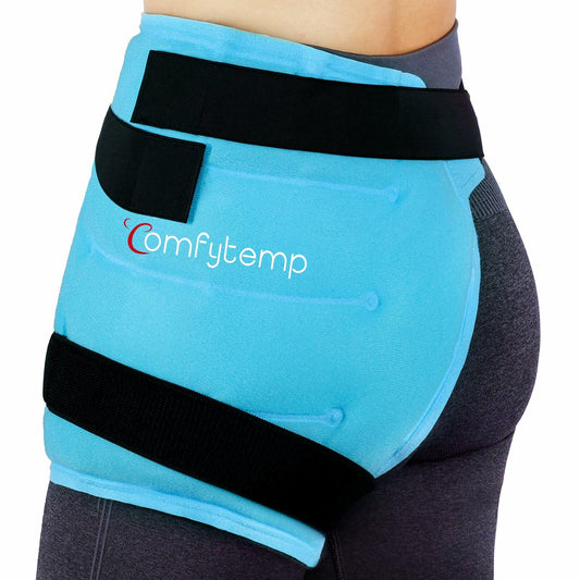 Comfytemp Hip Ice Pack Wrap S/M Reusable Gel Cold Therapy for Pain Relief