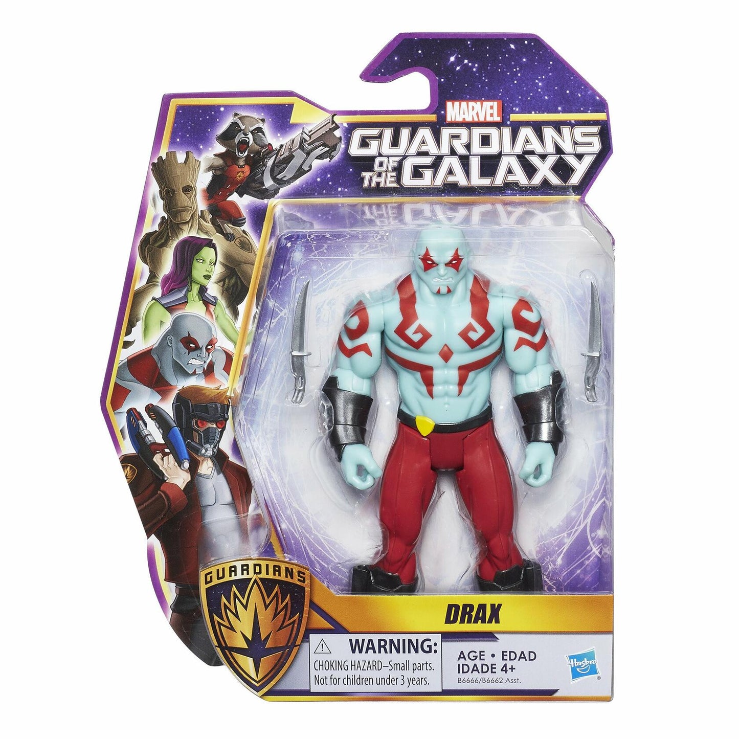 Marvel Guardians of the Galaxy Drax 6-Inch Action Figure Hasbro