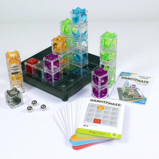 ThinkFun Gravity Maze Marble Run Brain Game and STEM Toy DAMAGED BOX