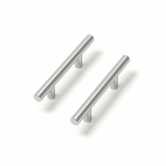 homdiy 30 Pack 3in Brushed Nickel Cabinet Handles Kitchen Hardware
