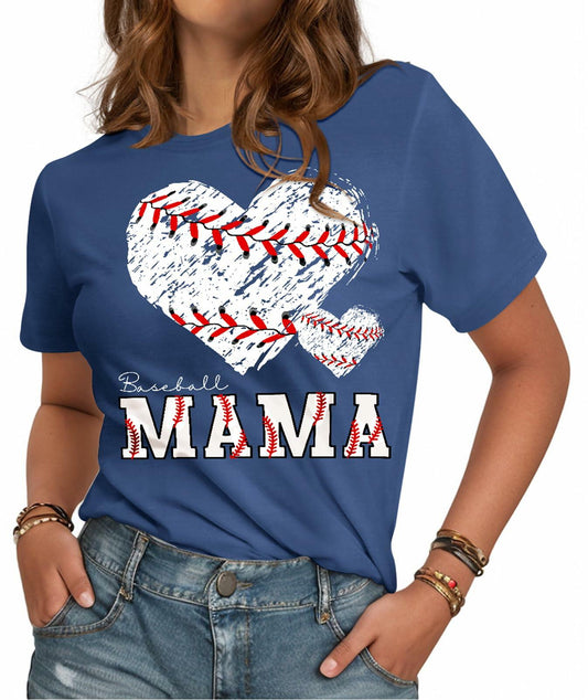Flafens Mom Life Graphic Tee Women’s Oversized Rock Hand Shirt Size S