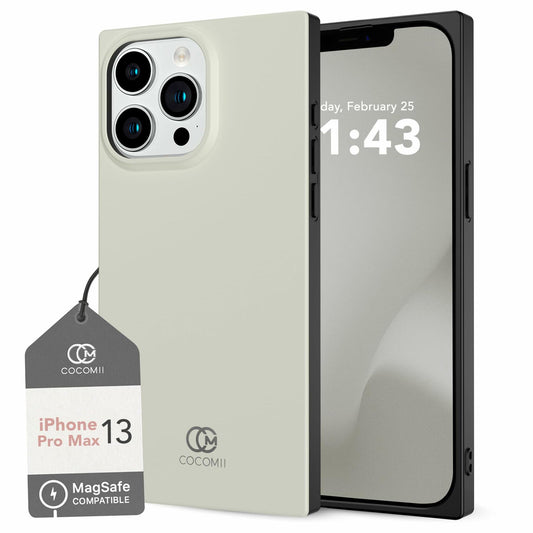 Cocomii Rectangle Magnetic Case for iPhone 13 Pro Max 6.7in Caramel
