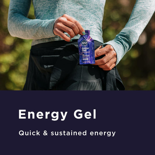 GU Energy Original Sports Nutrition Energy Gel Campfire S'Mores 24-Count