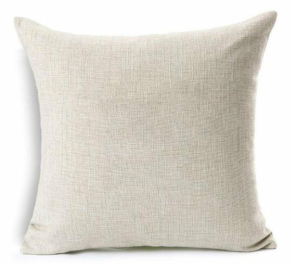 Bnitoam Christmas Dachshund Pillow Cover 18" Hot Dog Cotton Linen Decor