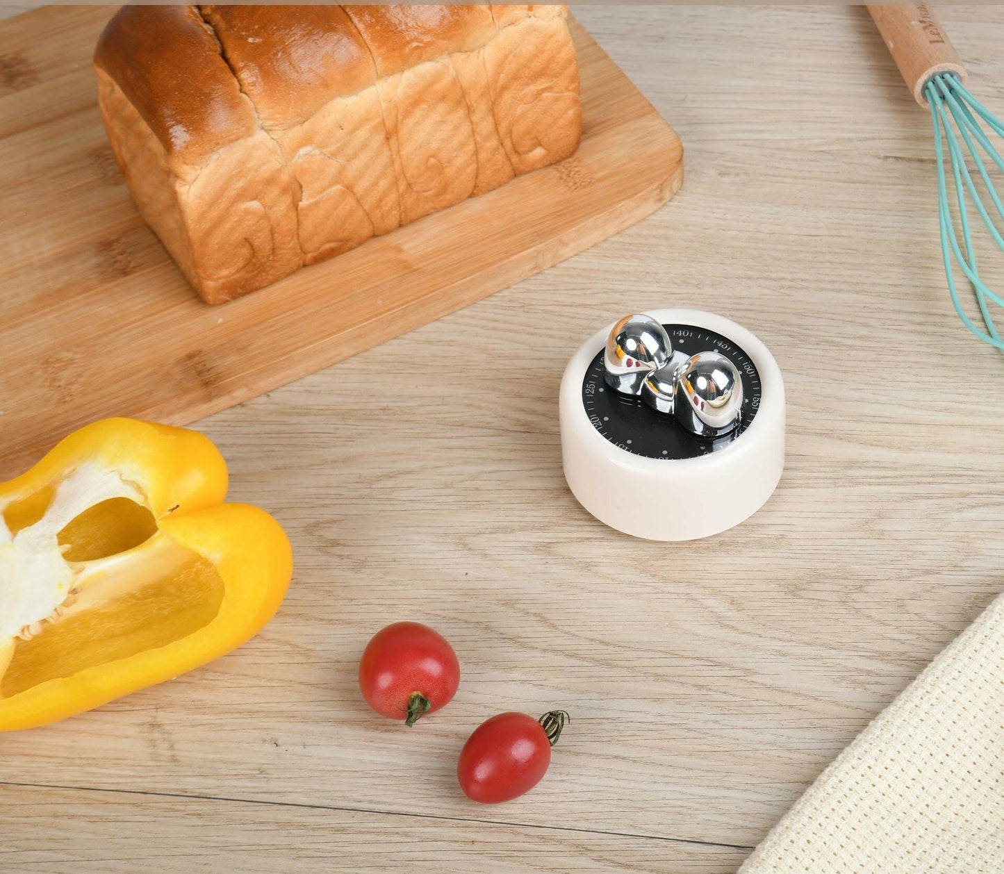 HOHOLEU 60-Minute Visual Mechanical Timer for Cooking Classroom Baking 1 pcs