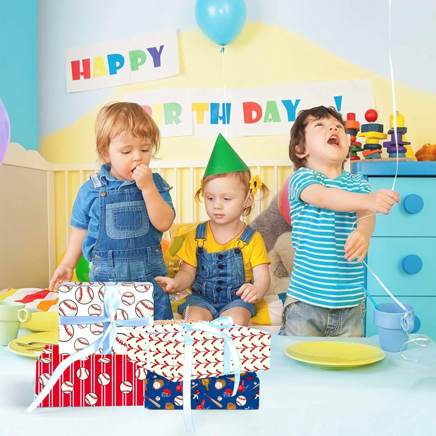 Mother's Day Floral Wrapping Paper 12 Sheets 20x29.5 Inches