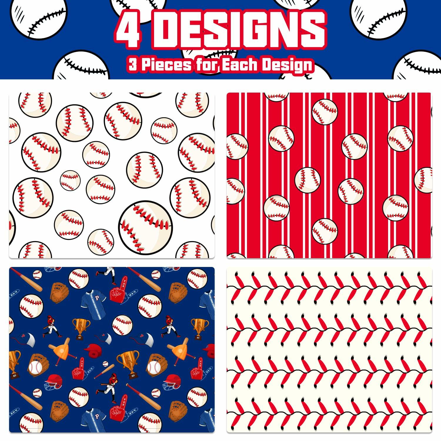 Mother's Day Floral Wrapping Paper 12 Sheets 20x29.5 Inches