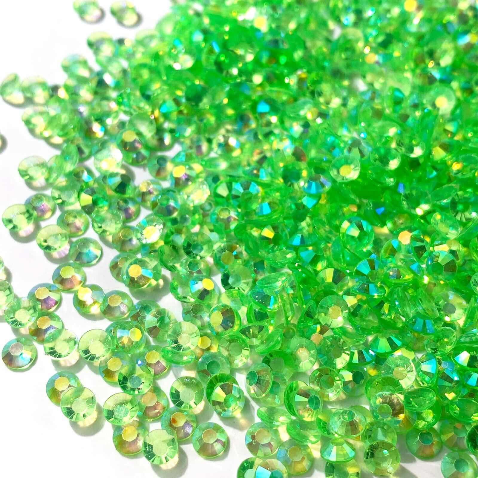 AB Rhinestones 4mm Flatback Jelly & Clear Pink 3000pcs Craft Gems