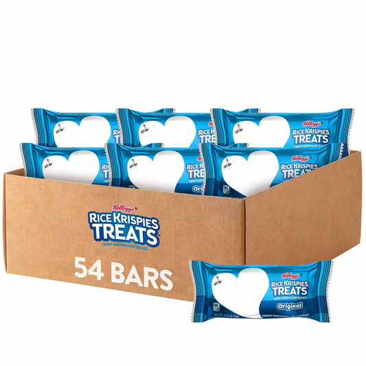 BestBy06/25 Kellogg's Rice Krispies Treats Original Crispy Marshmallow 41.9oz