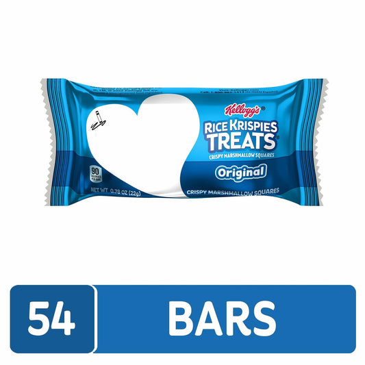 BestBy06/25 Kellogg's Rice Krispies Treats Original Crispy Marshmallow 41.9oz