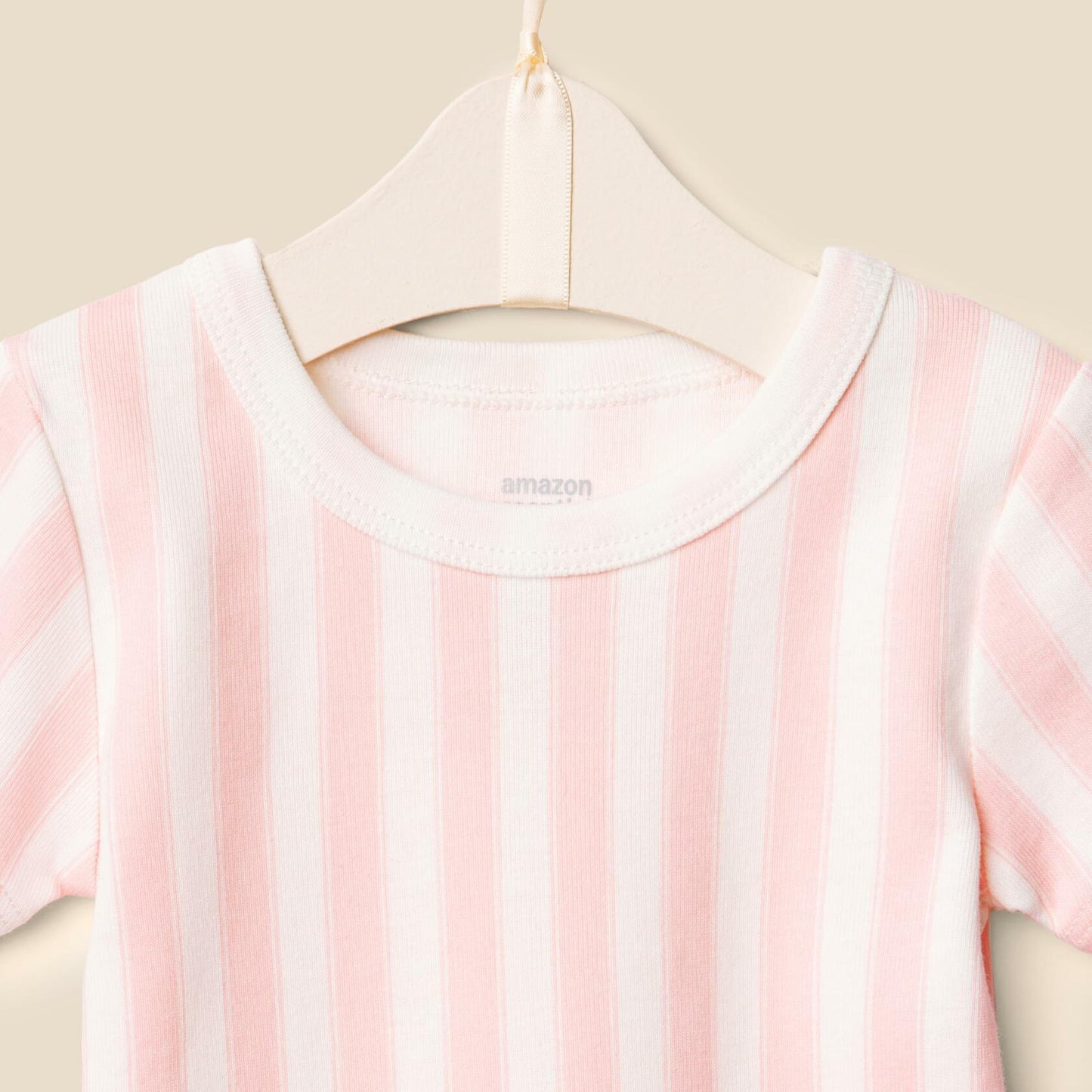 Amazon Essentials Sofia Grainge Unisex Toddler Pajama Set 4T Pink Stripe
