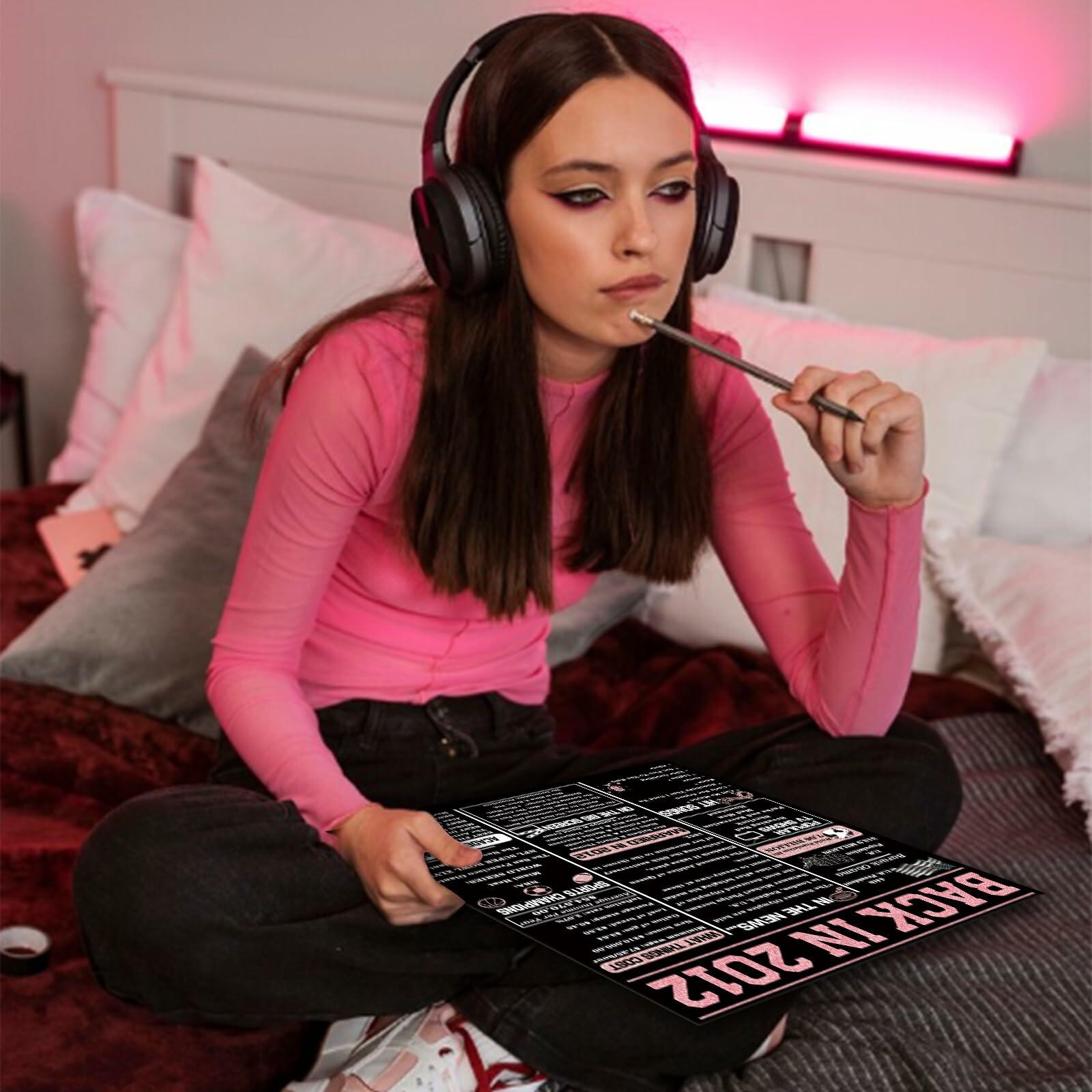 YiKaLus 12th Birthday Gifts Personalized 12 Year Old Boy Girl Card