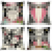 Fjfz Christmas Jack Throw Pillow Covers 18x18 Set of 4 Black Pink Skull