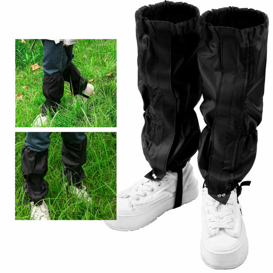 UNIFAMILY Waterproof Leg Gaiters Adjustable Hiking Walking Leg Guards