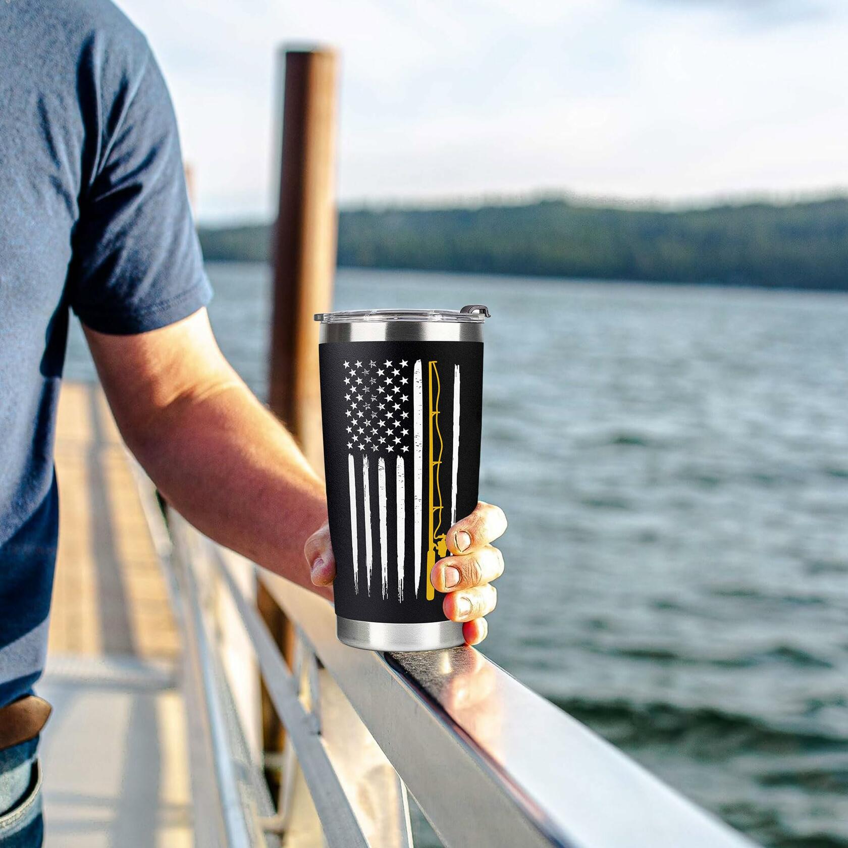 Fathers Day Gifts for Dad from Daughter Son Kids - 20oz Tumbler Cup