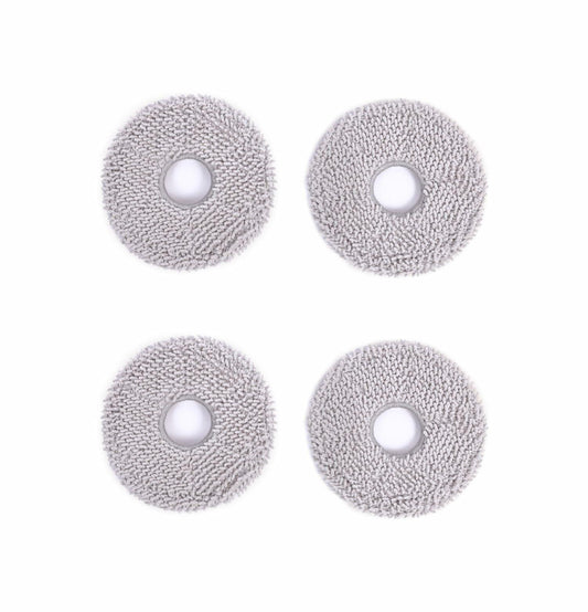 ECOVACS Washable Mopping Pads 4 PCS for DEEBOT X1Series Omni Gray