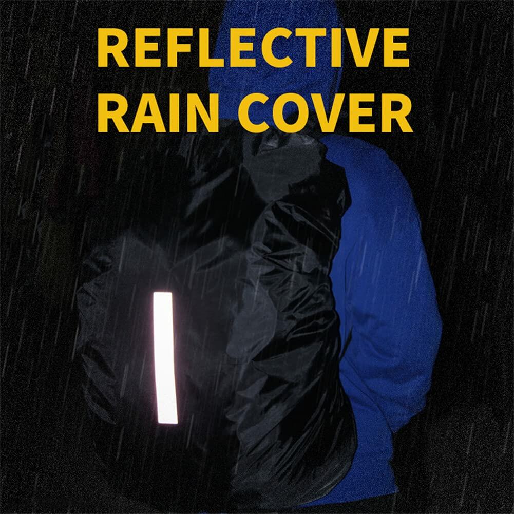 HYCOPROT Waterproof Backpack Rain Cover 10-85L Reflective Ultralight
