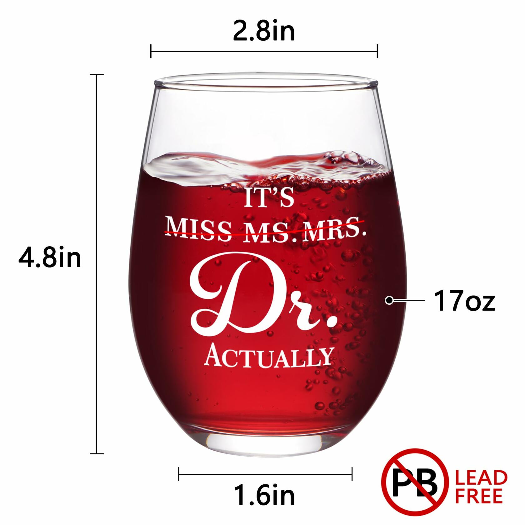 Futtumy Thanks for Not Putting My Boyfriend Up Stemless Wine Glass Gift