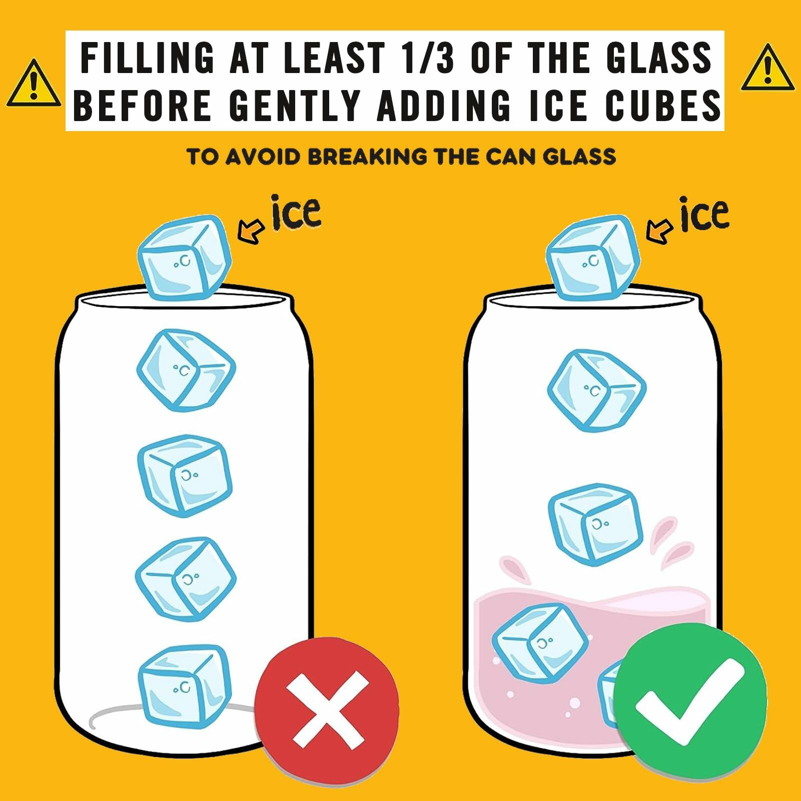 KIKUHE Teacher Gifts Glass Cup 16 Oz Clear - Teacher Appreciation Gift