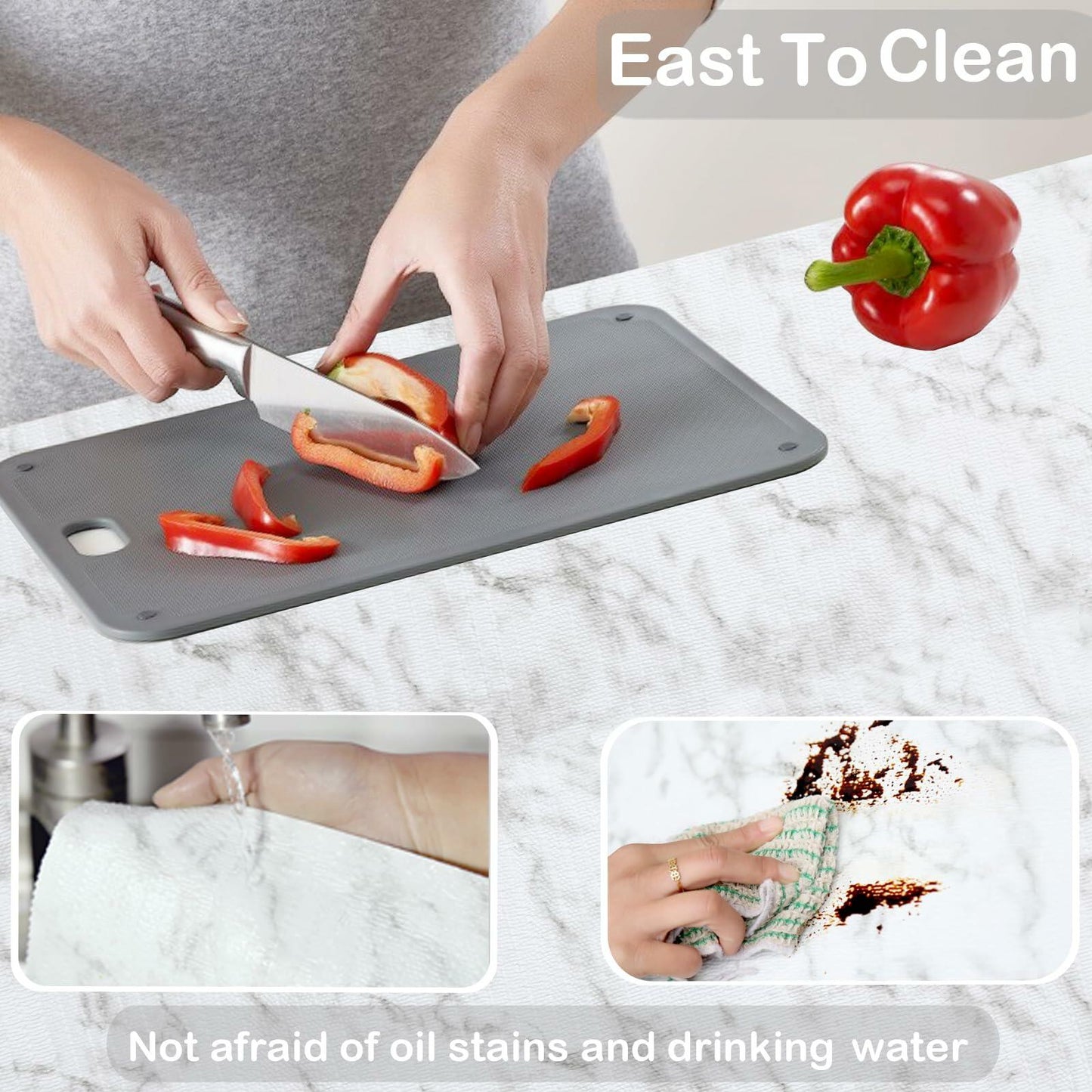 NCANBUS Shelf Liner Non-Slip Waterproof Marble 18in x 20ft Thick Strong Grip