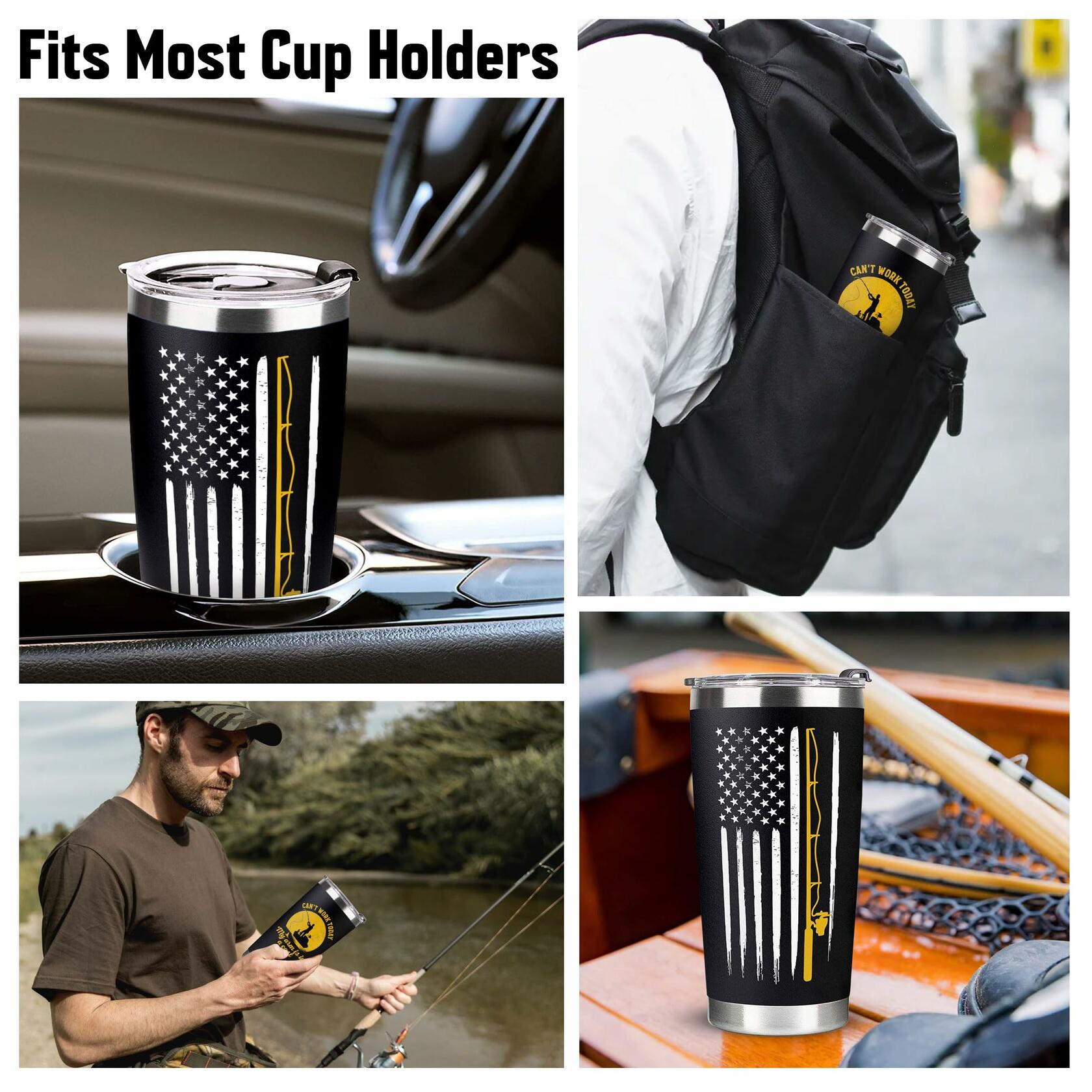 Fathers Day Gifts for Dad from Daughter Son Kids - 20oz Tumbler Cup