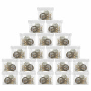 GBACHOOSE 20PCS Small Stackable Storage Containers with Lids 3.5x2.5x2"
