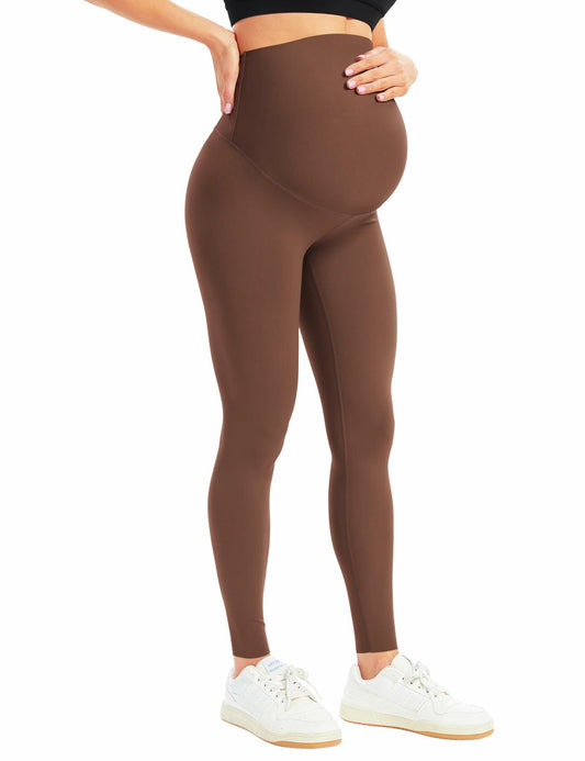 BONVIGOR Maternity Leggings Over Belly Full Length Yoga Pants