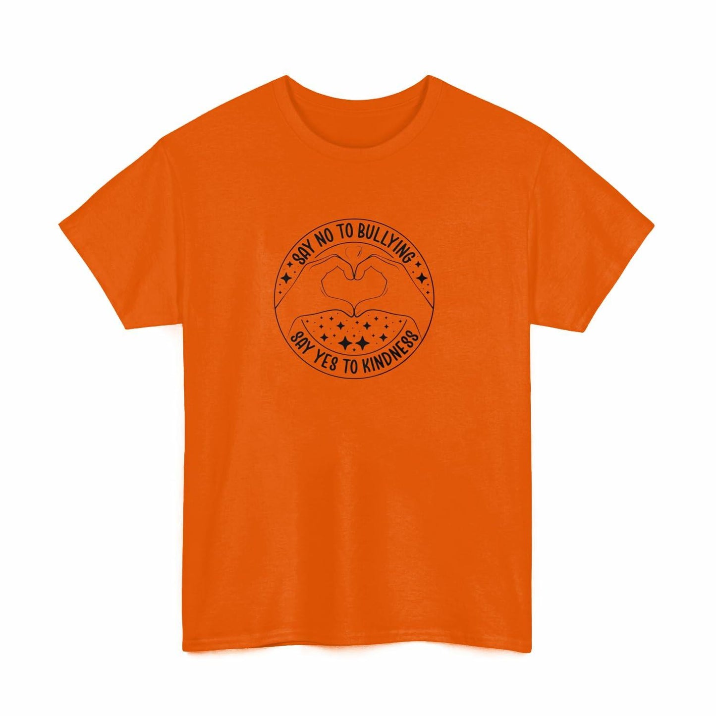 Unity Day Youth Heart Be Kind Shirt, Orange- Size 5T