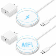 20W Magnetic Wireless Charger for iPhone 16 15 14 13 Pro Max - White