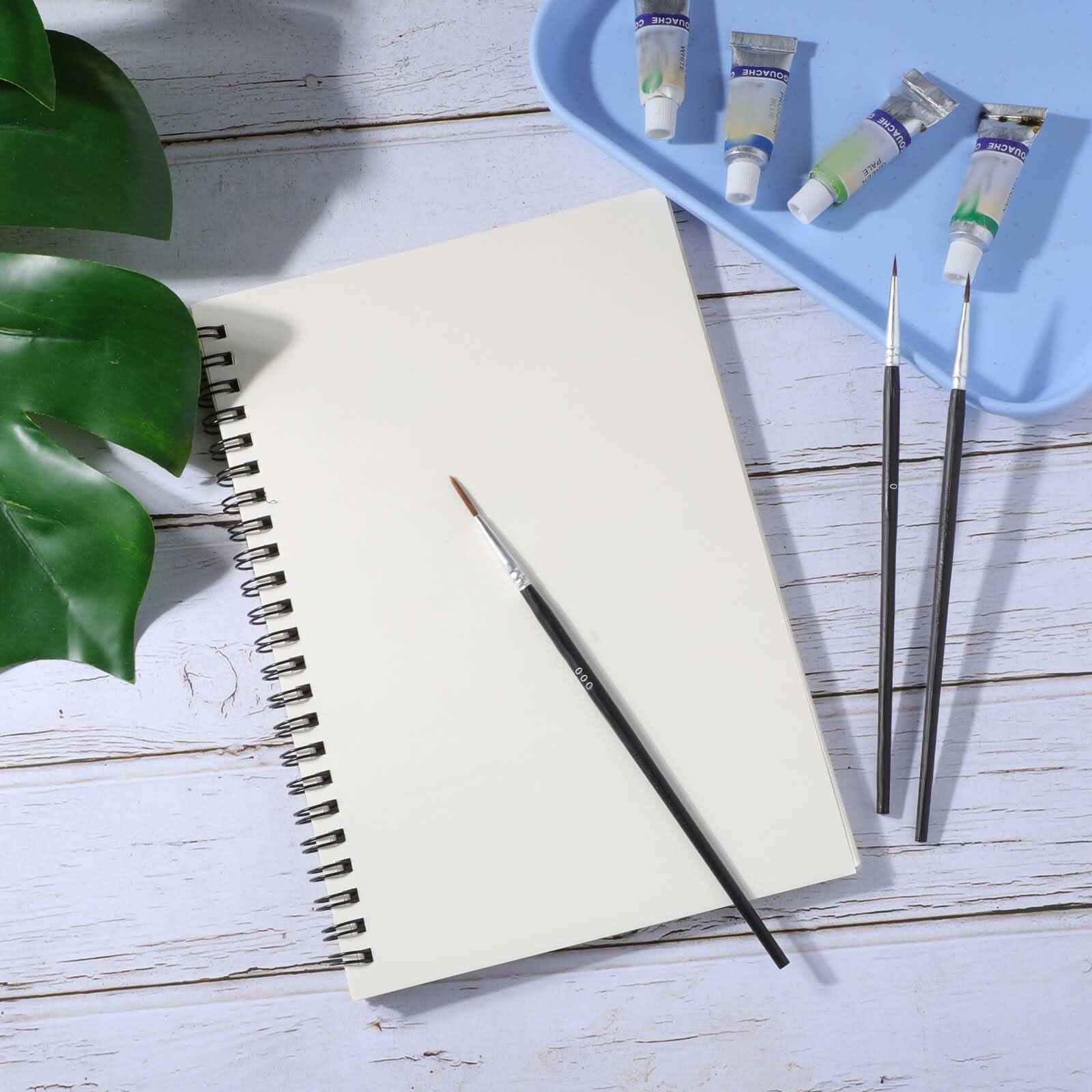 30 Pcs Fine Tip Paint Brush Set #0 #00 #000 Micro Liner Brushes for Art